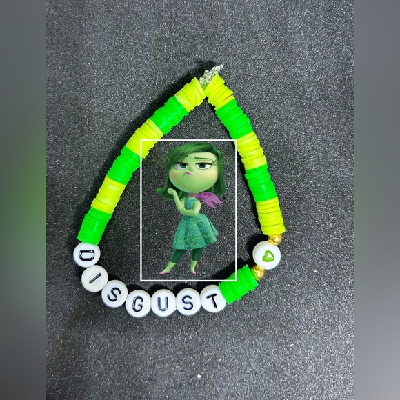 Disgust (Inside Out) Heishi Bracelet - Picture 3 of 8